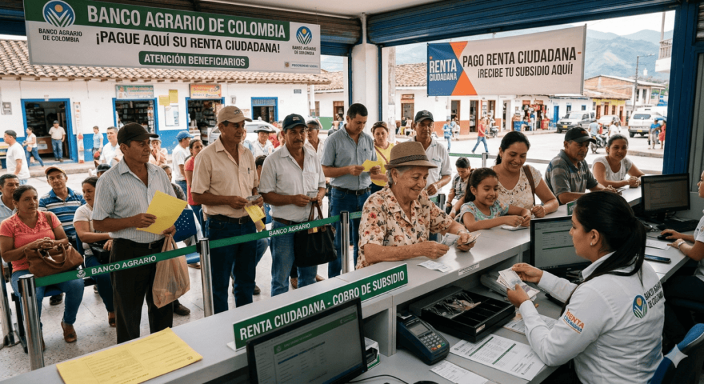 Renta Ciudadana junio 2026 — fecha de pago 16 de junio Infografía con la fecha de pago de Renta Ciudadana junio 2026: 16 de junio, ciclo 3, monto $500.000 pesos, Prosperidad Social